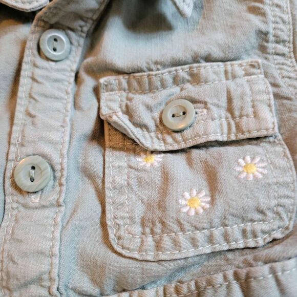 Girls Size 6-12 Months Gymboree overalls - Picture 4 of 5